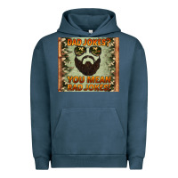 Pigment Midnight Navy dad jokes you mean rad jokes Urban Hoodie - Artiststas