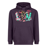 Plum floral lpn licensed practical nurse Heavyweight Hoodie - RanaPortraitStore