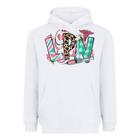White floral lpn licensed practical nurse Heavyweight Hoodie - RanaPortraitStore