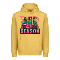 Antique Gold racing it's my favorite season sport car Premium Hoodie - AdoDesignShop