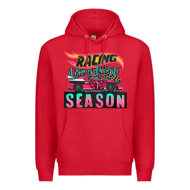Racing It's My Favorite Season Sport Car Premium Hoodie by AdoDesignShop | Teevron