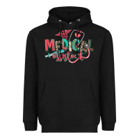Black medical assistant Heavyweight Hoodie - RanaPortraitStore