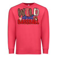 Cardinal wild about baseball Premium Sweatshirt - Zillion Design Studio