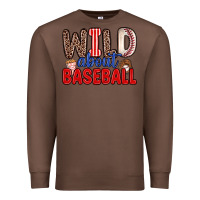 Chestnut wild about baseball Premium Sweatshirt - Zillion Design Studio