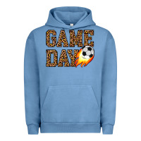 Pigment Pebble Blue game day soccer Urban Hoodie - JahusDesignShop