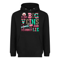 Black i like big veins and i cannot lie Heavyweight Hoodie - RanaPortraitStore