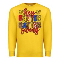 Lemon hey batter batter swing softball Premium Sweatshirt - Zillion Design Studio