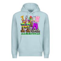 Blue Mist mardi gras ma medical assistant Premium Hoodie - AdoDesignShop