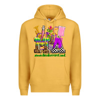 Mustard mardi gras ma medical assistant Premium Hoodie - AdoDesignShop