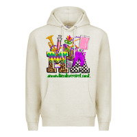 Oatmeal Heather mardi gras ma medical assistant Premium Hoodie - AdoDesignShop