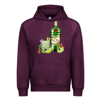 Mauve Wine gin tonic bottle and cocktail Urban Hoodie - AdoDesignShop
