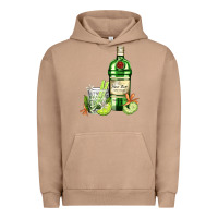 Pigment Burro gin tonic bottle and cocktail Urban Hoodie - AdoDesignShop