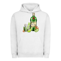 Pigment Lunar Rock gin tonic bottle and cocktail Urban Hoodie - AdoDesignShop