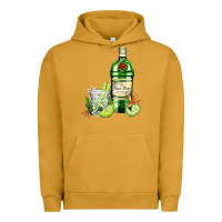 Pigment Peanut Butter gin tonic bottle and cocktail Urban Hoodie - AdoDesignShop