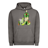 Pigment Tornado gin tonic bottle and cocktail Urban Hoodie - AdoDesignShop