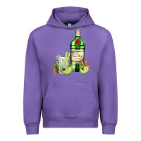 Tulip gin tonic bottle and cocktail Urban Hoodie - AdoDesignShop