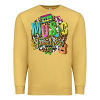 Antique Gold music teacher Premium Sweatshirt - texasbilliewilder