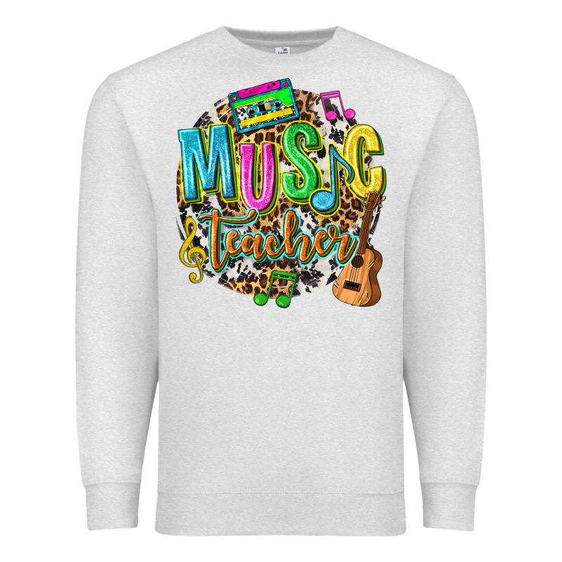 Music Teacher Premium Sweatshirt by texasbilliewilder | Teevron