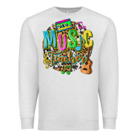 Oatmeal Heather music teacher Premium Sweatshirt - texasbilliewilder