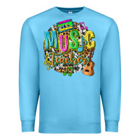 Ocean Blue music teacher Premium Sweatshirt - texasbilliewilder