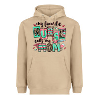 Mushroom my favorite nurse calls me mom Heavyweight Hoodie - RanaPortraitStore