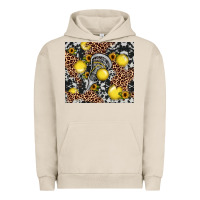Pigment French Oak lacrosse Urban Hoodie - JahusDesignShop