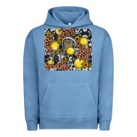 Pigment Pebble Blue lacrosse Urban Hoodie - JahusDesignShop