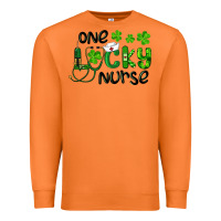 Carrot st. patrick's day one lucky nurse Premium Sweatshirt - RanaPortraitStore