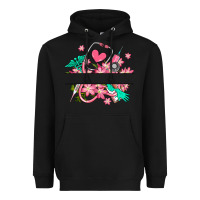 Black nurse flowers custom name design Heavyweight Hoodie - RanaPortraitStore