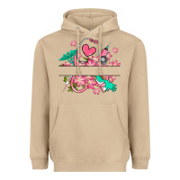 Mushroom nurse flowers custom name design Heavyweight Hoodie - RanaPortraitStore