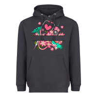 Smoke nurse flowers custom name design Heavyweight Hoodie - RanaPortraitStore