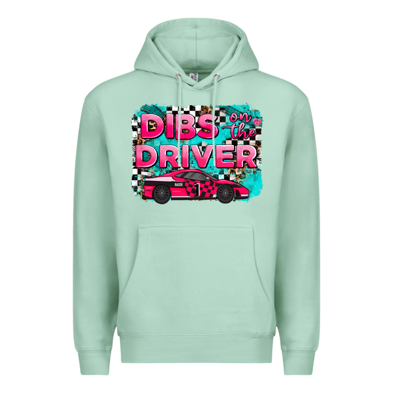 Dibs On The Driver Background Premium Hoodie by AdoDesignShop | Teevron