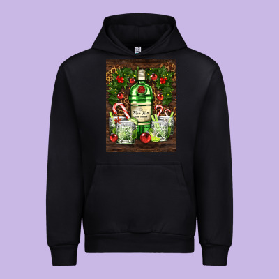 Gin Tonic Cocktail Urban Hoodie Designed By Adodesignshop