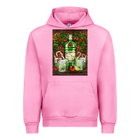 Fuchsia Pink gin tonic cocktail Urban Hoodie - AdoDesignShop