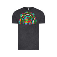 Vintage Black mexican pinata rainbow Vintage Tee - Artiststas