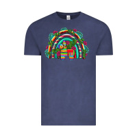 Vintage Denim mexican pinata rainbow Vintage Tee - Artiststas