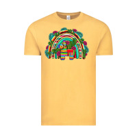 Vintage Mustard mexican pinata rainbow Vintage Tee - Artiststas