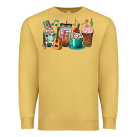 Antique Gold music teacher coffee cups Premium Sweatshirt - texasbilliewilder