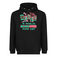 Black nurse in progress please wait Heavyweight Hoodie - RanaPortraitStore
