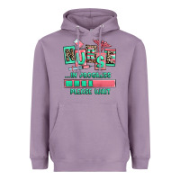 Lavender nurse in progress please wait Heavyweight Hoodie - RanaPortraitStore