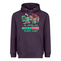 Plum nurse in progress please wait Heavyweight Hoodie - RanaPortraitStore