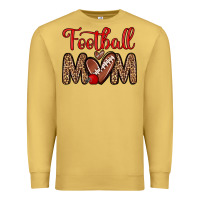Antique Gold football mom Premium Sweatshirt - Zillion Design Studio