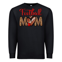 Black football mom Premium Sweatshirt - Zillion Design Studio