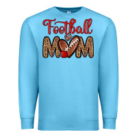 Ocean Blue football mom Premium Sweatshirt - Zillion Design Studio