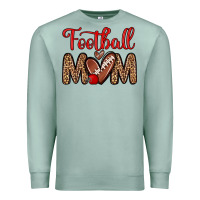 Seafoam football mom Premium Sweatshirt - Zillion Design Studio
