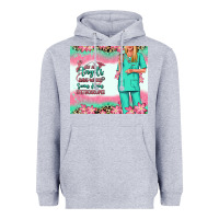 Heather Grey not all angels have wings blonde nurse Heavyweight Hoodie - RanaPortraitStore