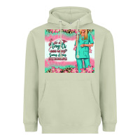 Matcha not all angels have wings blonde nurse Heavyweight Hoodie - RanaPortraitStore