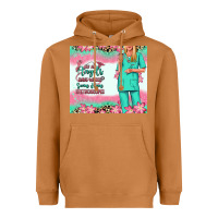 Meerkat not all angels have wings blonde nurse Heavyweight Hoodie - RanaPortraitStore