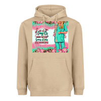 Mushroom not all angels have wings blonde nurse Heavyweight Hoodie - RanaPortraitStore