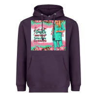 Plum not all angels have wings blonde nurse Heavyweight Hoodie - RanaPortraitStore